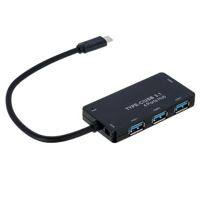 hub-de-interfaz-akyga-ak-ad-52-usb-31-31-gen-2-tipo-c-500-mbit-s-negro