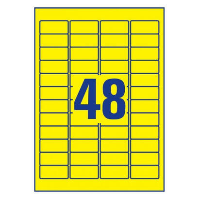 avery-l6103-20-etiqueta-autoadhesiva-amarillo-rectangulo-permanente-960-piezas