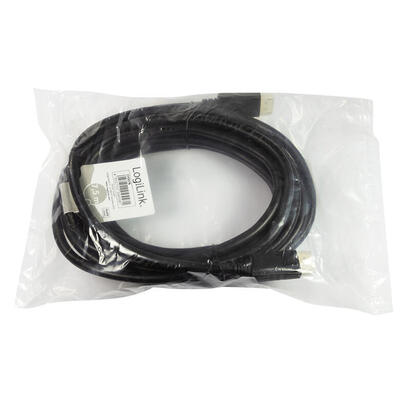 logilink-cv0076-cable-displayport-75-m-negro