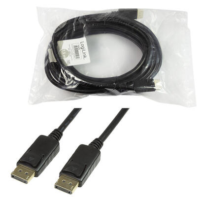 logilink-cv0076-cable-displayport-75-m-negro