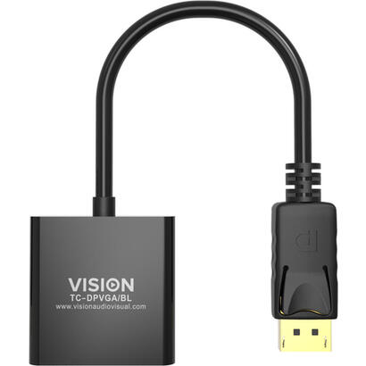 vision-tc-dpvgabl-adaptador-de-cable-de-video-displayport-vga-d-sub-negro