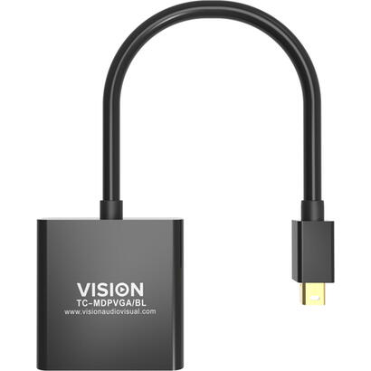 vision-tc-mdpvgabl-adaptador-de-cable-de-video-mini-displayport-vga-d-sub-negro