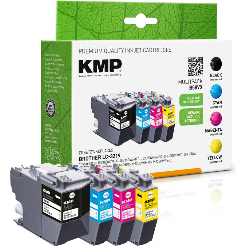 kmp-b58vx-promo-pack-bkcmyy-comp-with-brother-lc-3219valdr