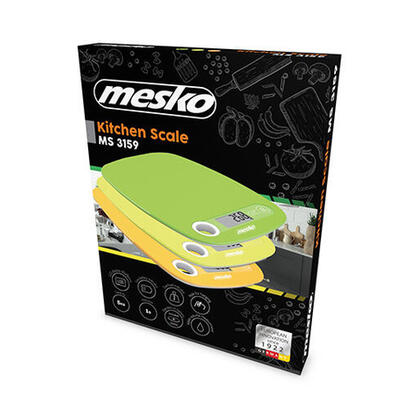 bascula-de-cocina-mesko-ms-3159y-amarillo-encimera-rectangulo
