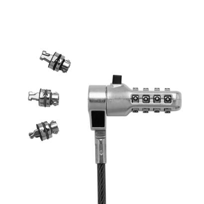 dicota-universal-security-cable-lock-3-exchangeable-heads-fits-all-slots-preset-code