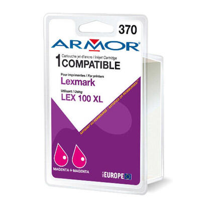 armor-tinta-compatible-pack-2-lexmark-100xl-2m-magenta