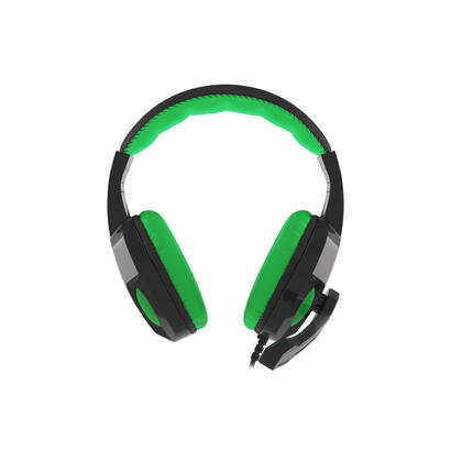 natec-genesis-argon-100-auriculares-diadema-negro-verde