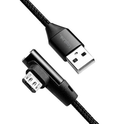 logilink-cu0142-cable-usb-03-m-20-usb-a-micro-usb-b-negro