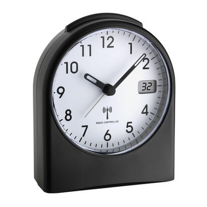 tfa-dostmann-4009816023889-despertador-reloj-despertador-analogico-negro