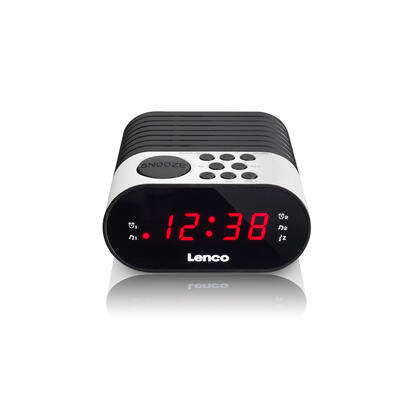 lenco-cr-07-radio-reloj-negro-blanco