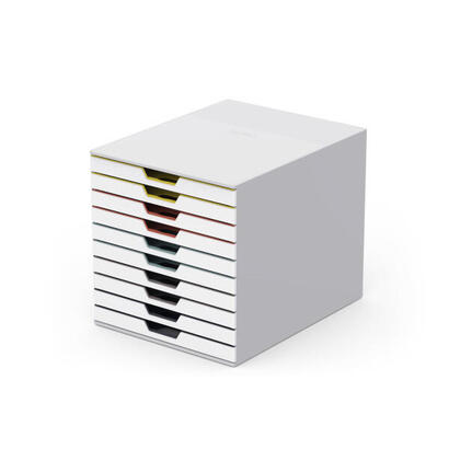 durable-varicolor-mix-10-archivador-organizador-de-plastico-multicolor-blanco