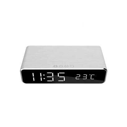 gembird-dac-wpc-01-despertador-reloj-despertador-digital-negro