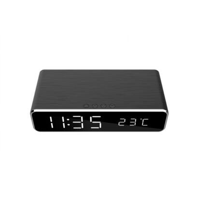 gembird-dac-wpc-01-despertador-reloj-despertador-digital-negro