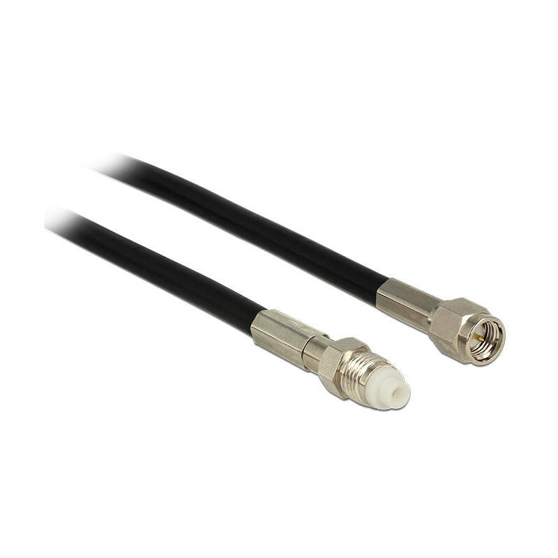 delock-12449-cable-coaxial-5-m-sma-fme-rg-58-negro