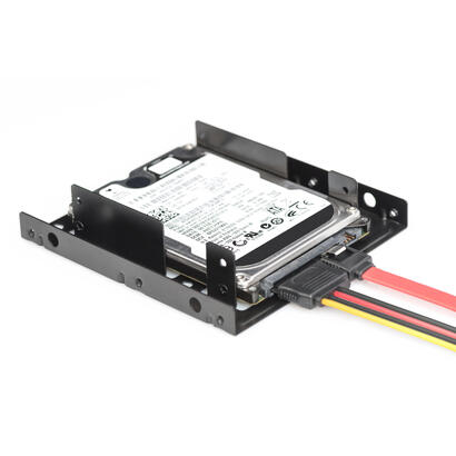 digitus-da-70434-marco-de-montaje-ssd-hdd-2x-25-a-35-ata-sata-ssd-kit-de-metal