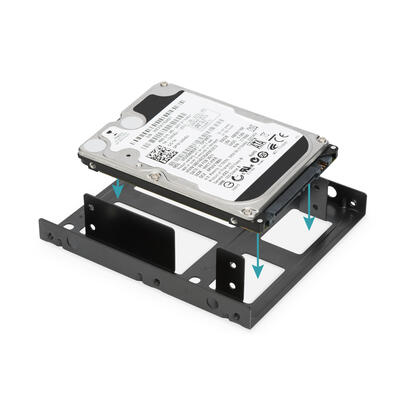 digitus-da-70434-marco-de-montaje-ssd-hdd-2x-25-a-35-ata-sata-ssd-kit-de-metal
