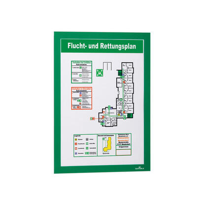 durable-duraframe-marco-magnetico-a4-verde