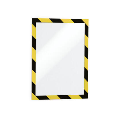 durable-duraframe-security-a4-2-piezas-amarillo-negro