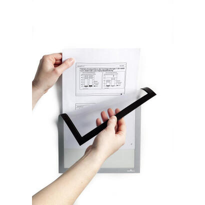 durable-498823-marco-magnetico-a4-plata