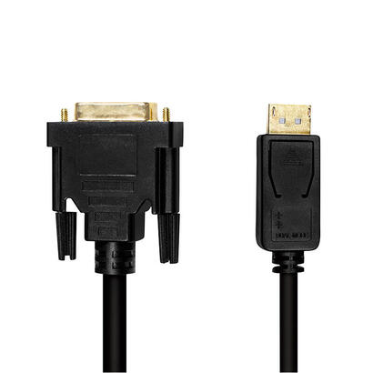 logilink-cv0130-adaptador-de-cable-displayport-dvi-negro