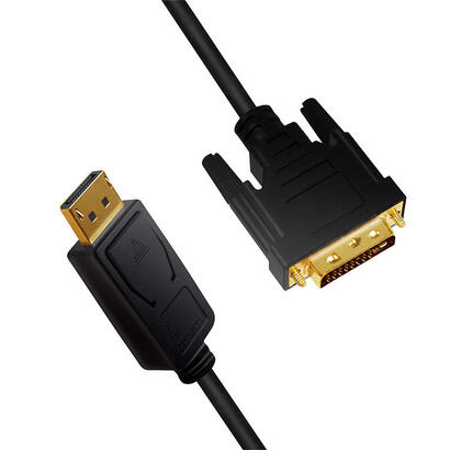 logilink-cv0131-adaptador-de-cable-de-video-2-m-displayport-dvi-negro