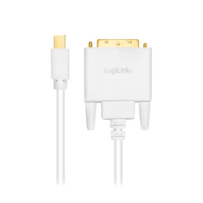 logilink-cv0137-mini-displayport-dvi-machomacho-18-m-blanco