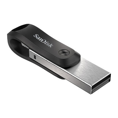 pendrive-sandisk-ixpand-go-128-gb-usb-stick-schwarzsilber-usb-a-32-5-gbits-apple-lightning-connector