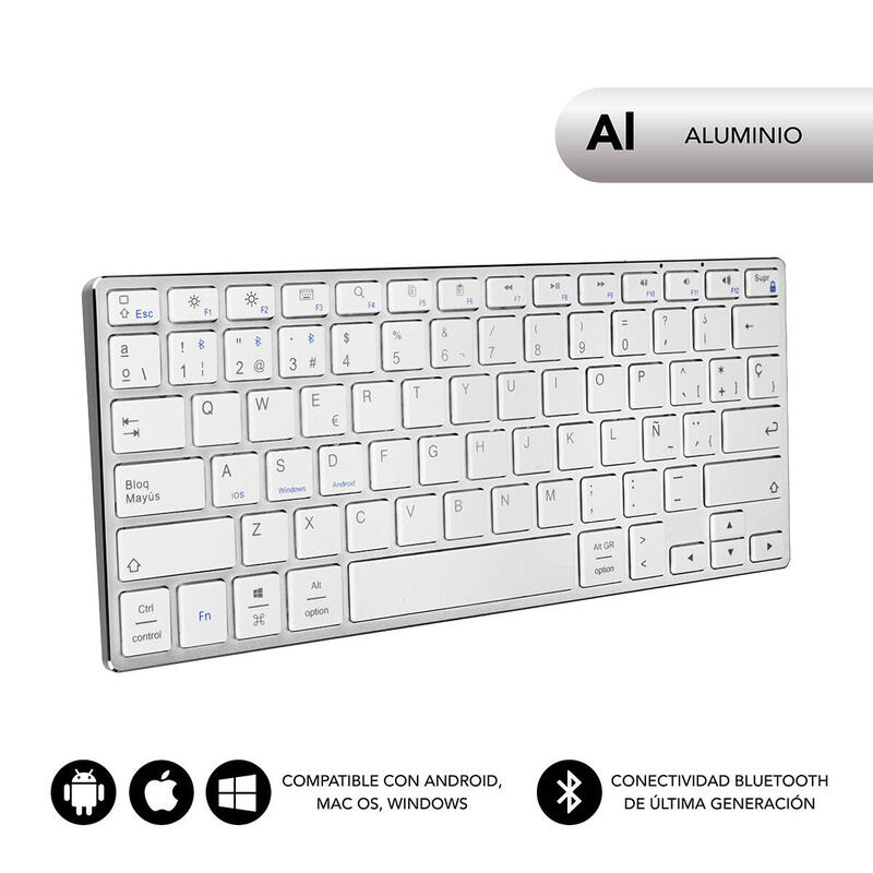 teclado-espanol-bluetooth-subblim-3adc200-advance-compact-silver-bt-30-78-teclas-bat350mah-compatible-con-appleandroidwindows-in