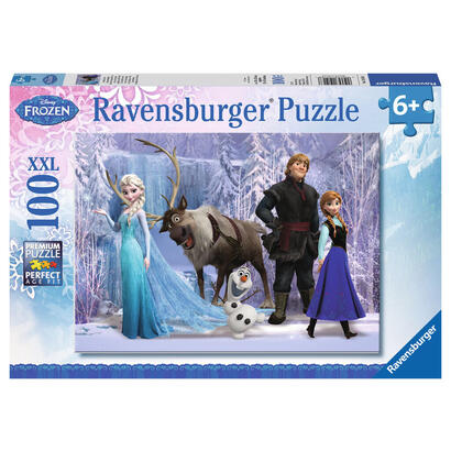 ravensburger-in-the-realm-of-snow-100-piezas-xxl-disney-frozen