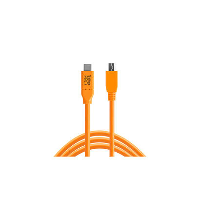 tether-tools-cuc2515-org-cable-usb-46-m-20-usb-c-micro-usb-b-naranja