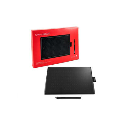 wacom-one-by-medium-tableta-digitalizadora-2540-lineas-por-pulgada-216-x-135-mm-usb-negro-rojo