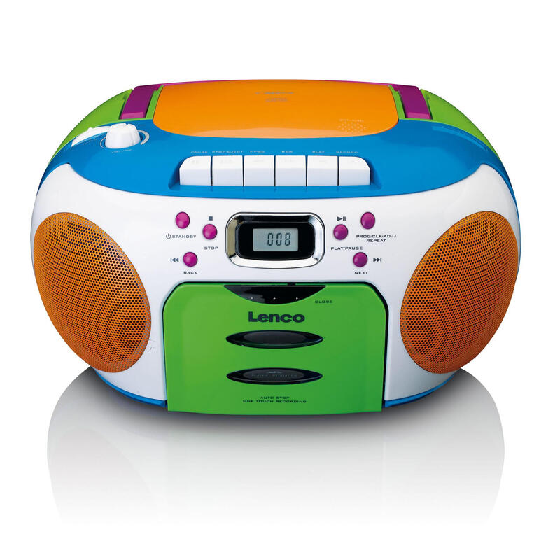lenco-scd-971-radio-portatil-multicolor