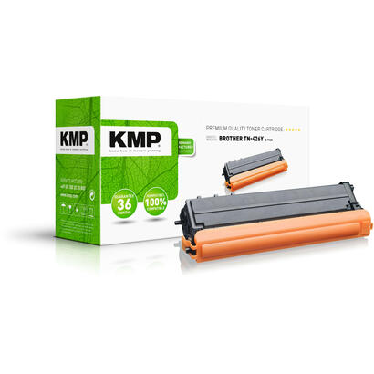 kmp-toner-compatible-brother-tn-426y-tn426y-amarillo-6500-copias-b-t64-reman