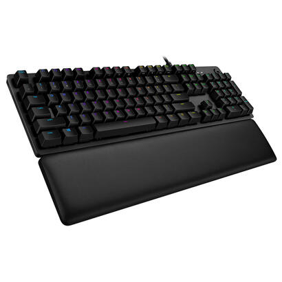 teclado-espanol-logitech-g-g513-carbon-lightsync-rgb-mechanical-gaming-gx-brown-usb-qwerty-carbono