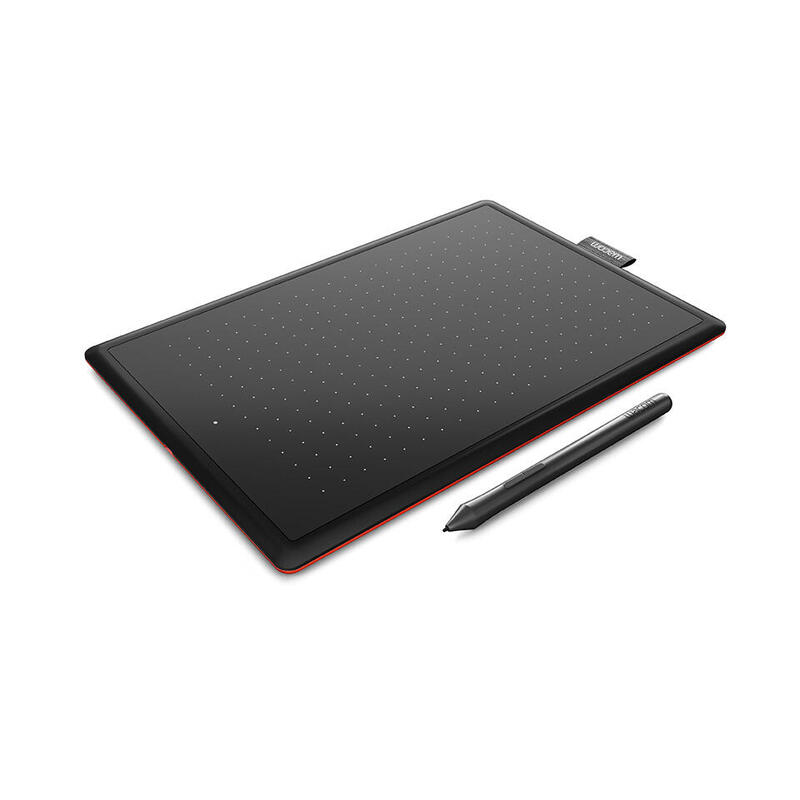 wacom-one-de-wacom-tableta-grafica-negra-roja