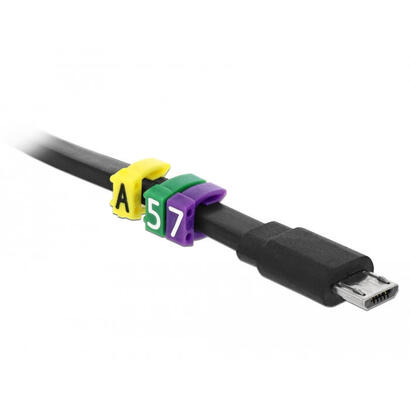 delock-18304-clips-marcadores-de-cable-0-9-colores-100-piezas-clip-de-cable