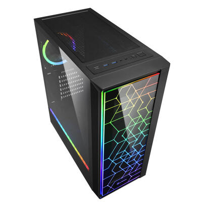 caja-gaming-sharkoon-lit-100-atx-2xusb30-rgb-sin-fuente-negro