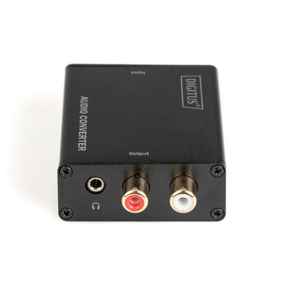 digitus-ds-40138-convertidor-de-audio-optico-negro