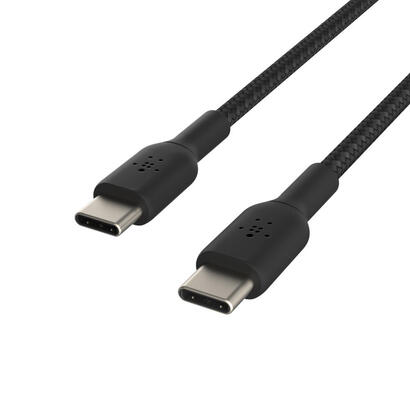 belkin-cab002bt2mbk-cable-usb-c-trenzado-1-m-negro