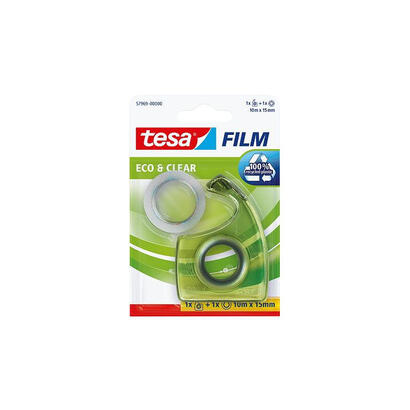 dispensador-manual-tesafilm-verde-1x-tesafilm-10m-15mm-ecoclear