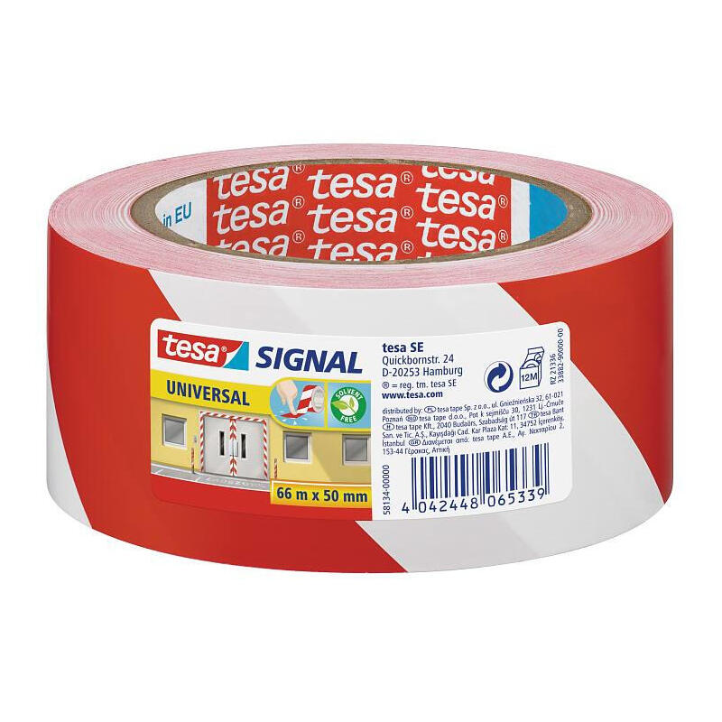 tesa-cinta-de-senalizacion-temporal-pp-adhesiva-rojoblanco