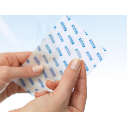 almohadillas-adhesivas-tesa-xl-tack-3-cm-reutilizables-transparentes