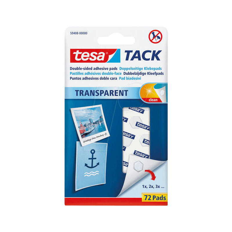 tesa-tack-transparentes-almohadillas-adhesivas-de-doble-cara-adhesivo-blanco-72-piezas