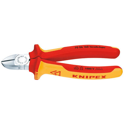 knipex-70-06-125-alicates-de-corte-diagonal-acero-cromo-vanadio-de-plastico-rojonaranja-125-cm-121-g