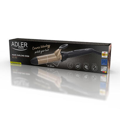 adler-ad-2112-utensilio-de-peinado-rizador-de-pelo-caliente-negro-oro-rosa-55-w