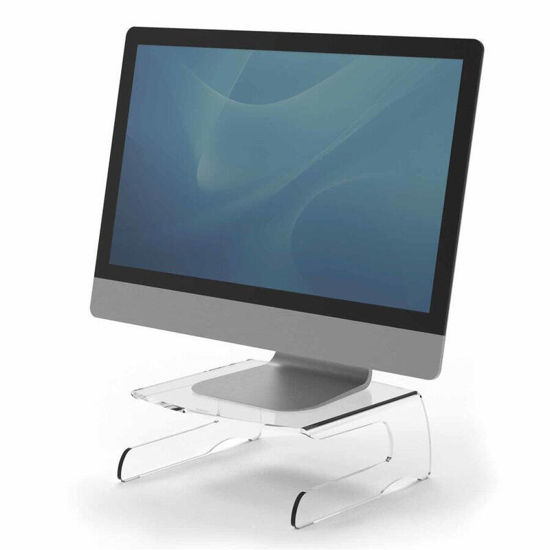 fellowes-clarity-soporte-para-monitor-altura-de-11cm-resistente-acrilico-de-6mm-de-espesor-hasta-65kg-color-transparente