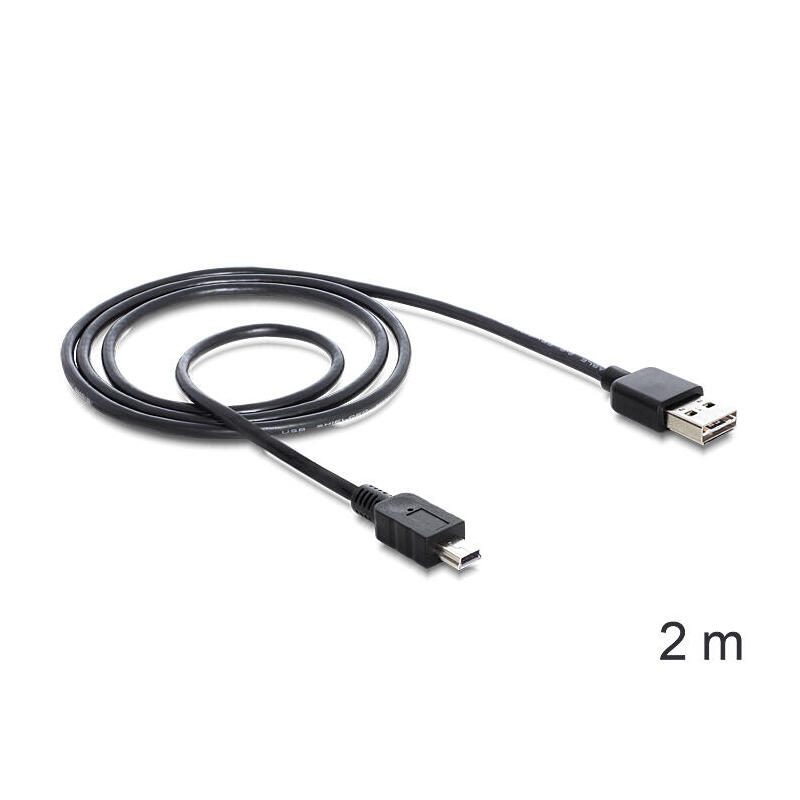 delock-85554-cable-usb-2-m-20-usb-a-mini-usb-b-negro