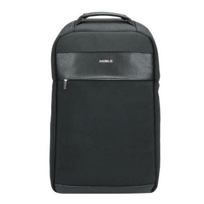 mobilis-pure-backpack-maletines-para-portatil-396-cm-156-mochila-negro-plata