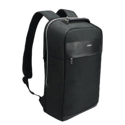 mobilis-pure-backpack-maletines-para-portatil-396-cm-156-mochila-negro-plata