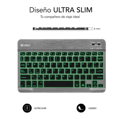 teclado-bluetooth-subblim-sub-kbt-smbl31-grey-bt30-teclas-iluminadas-bateria-420mah-compatible-multidispositivo